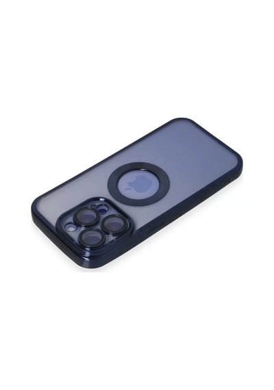Newface Apple İphone 15 Pro Max Kılıf Slot Silikon - Lacivert