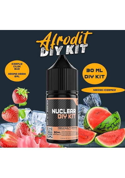 Nuclear 30 Ml Dıy Kit Afrodit Gıda Aroması 6 Ml Aroma İçerir