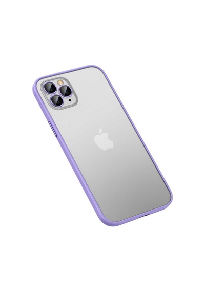 Apple Uyumlu iPhone 13 Pro Max Kılıf Zore Retro Kapak Lila