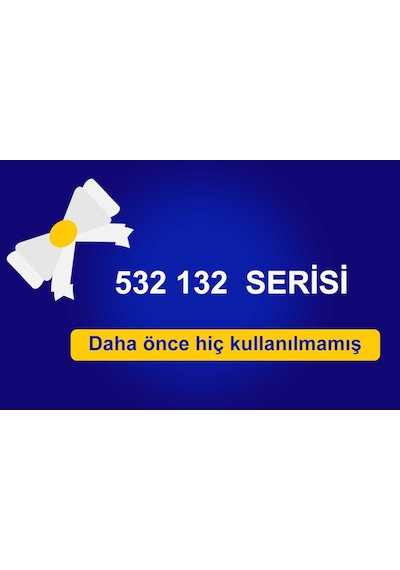 Hiç Kullanılmamış Numara, Turkcell 532 132 Ile Başlayan Çok Özel