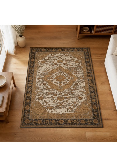 Kartela Halı Novi Halı Jüt Taban Dokuma Halı Bej - 60 X 90 Cm