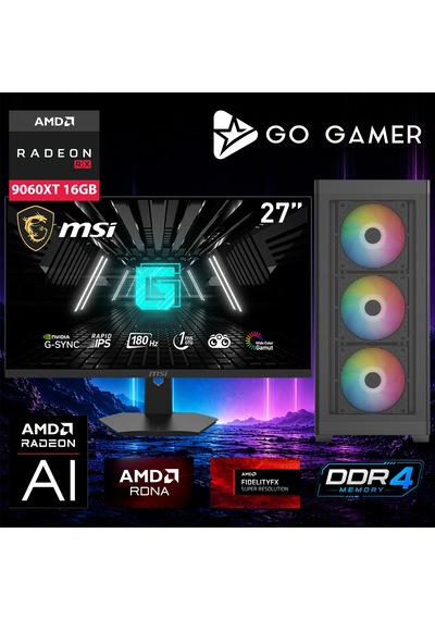 Go Gamer E620D i7-14700F 32 GB 2 TB SSD RX9060XT 16 GB 27" Free Dos Oem Paket Masaüstü Oyuncu Bilgisayarı
