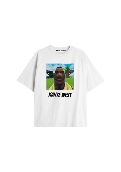 Kalic Studio Kanye West - T-shirt Beyazget78