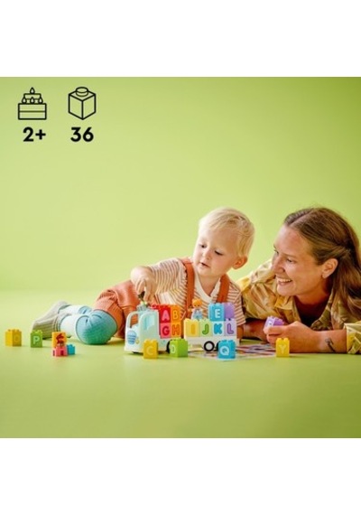 Lego Alfabe Kamyonu Eğitici Oyun Seti 2 Yaş Ve Üzeri Çocuklar İçin