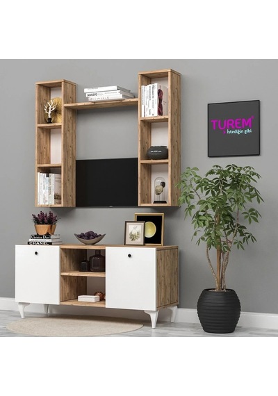 Nostalji Mix Tv Ünitesi Mdf Antrasit Nostalji Mix Tv Ünitesi Mdf Antrasit