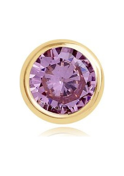 Diamond Line - Gülaylar - Sarı Altın 14 Ayar Trend Renkli Taşlı T N11.9247