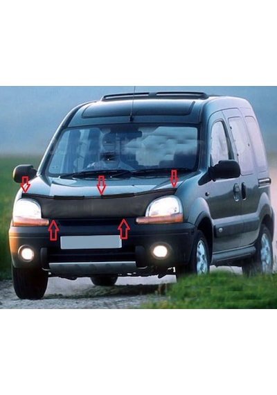 Renault Kangoo 1998 - 2002 Ön Kaput Maskesi