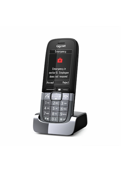 Gigaset Sl850h Pro Profesyonel Ip Dect El Terminali Bluetooth 5.1, Hd Ses, 2.4" Renkli Ekran