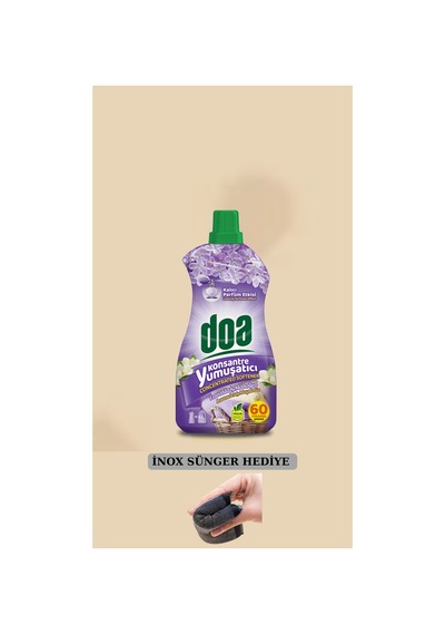 Konsantre Yumuşatıcı Lilyum Kokulu 1500 Ml Doa02 Diğer