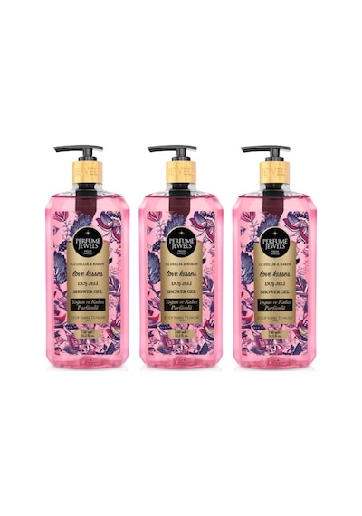Eyüp Sabri Tuncer Perfume Jewels Love Kisses Duş Jeli 3 x 750 ML