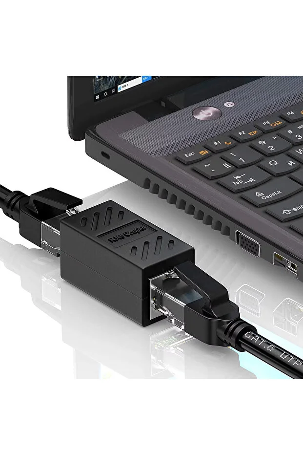 10 Adet Gigabit Destekli Rj45 Dişi Dişi Cat5/6/7/8 Ethernet Lan Ağı Birleştirici Aparatı 10pcs Internet Kablo Uzatıcı