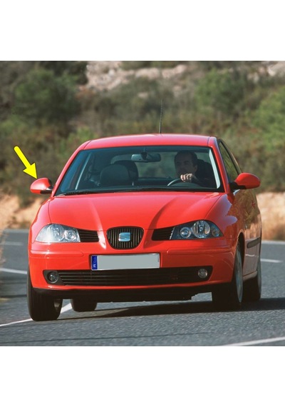 Seat İbiza 2002-2008 Sağ Yan Dış Dikiz Ayna Kapağı 6L0857538