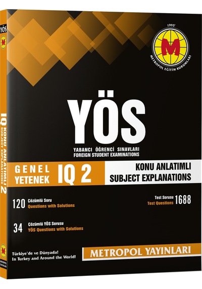 Yös Genel Yetenek Iq -2 Konu Anlatımlı-Örnek Çözümlü
