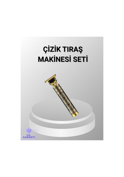Şarjlı T I Saç Ve Sakal Tıraş Makinesi 3 Başlıklı Güçlü Motorlu 2 Saat Kullanım