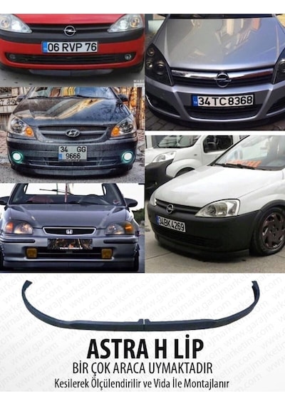 Astra H Lip Karlık Tüm Araçlara Uygulanabilir  Plastik