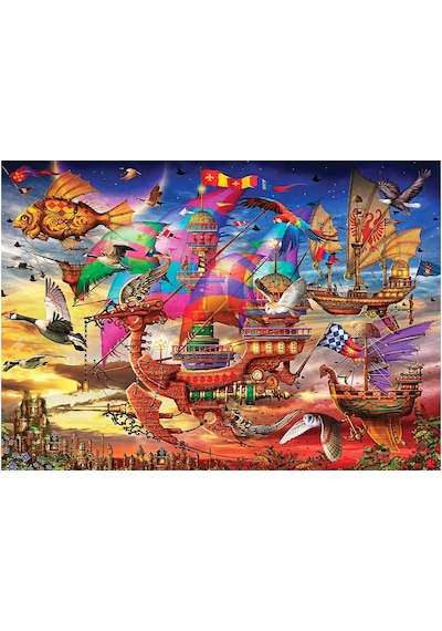 Ks The Flight 1000 Parça Puzzle 68 x 48 CM