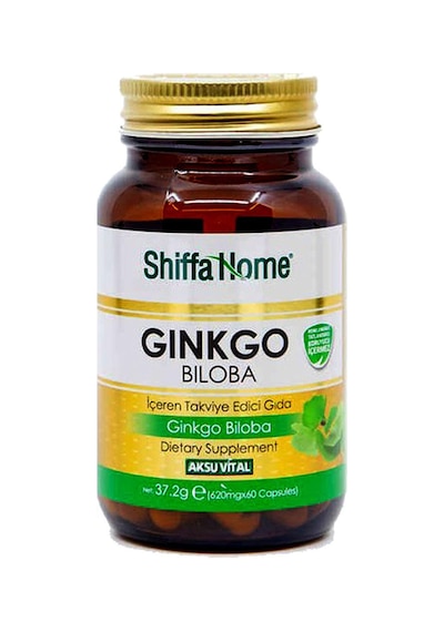 Shiffa Home (Aksuvital) Ginkgo Biloba 620 MG 60 Kapsül