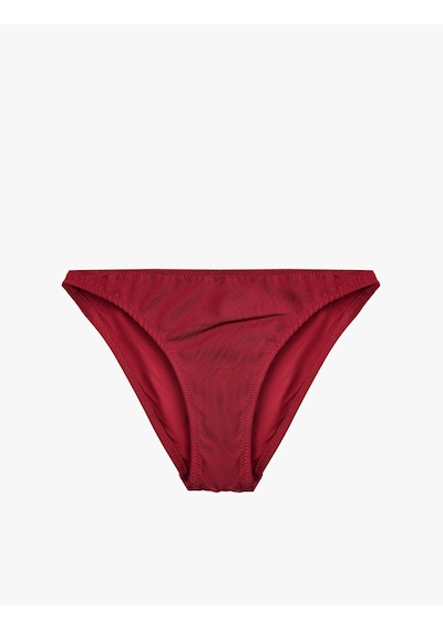 Koton Standart Bel Bikini Altı Bordo 6sak00041mm
