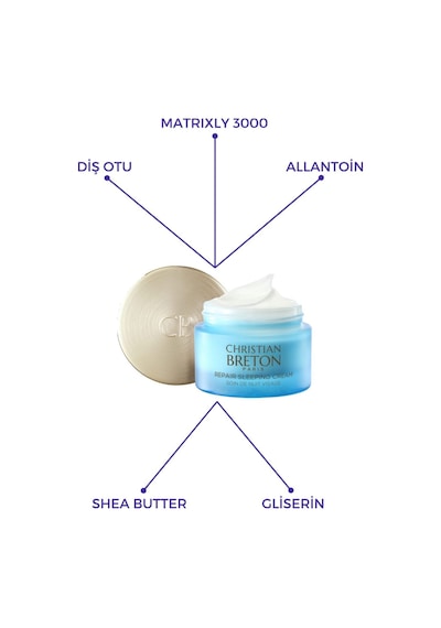 Repair Sleeping Tüm Gece Boyunca Sıkılaştırıcı, Nemlendirici Gece Kremi 50 Ml