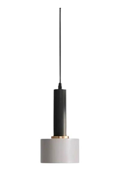 Rsylight Retro Metal Modern Dekoratif Rustik Tekli Siyah Avize Siyah