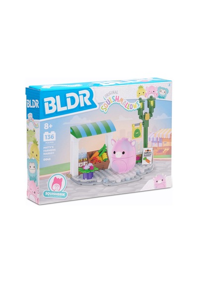 Bldr Squishmallows Oyun Seti - İnek Patty'nin Çiftlik Pazarı Cns0