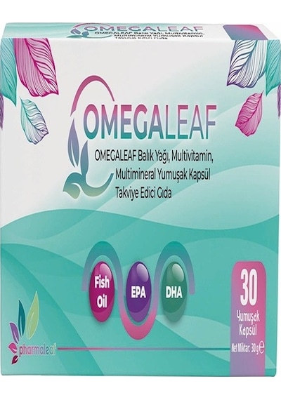 Omegaleaf 30 Yumuşak Kapsül