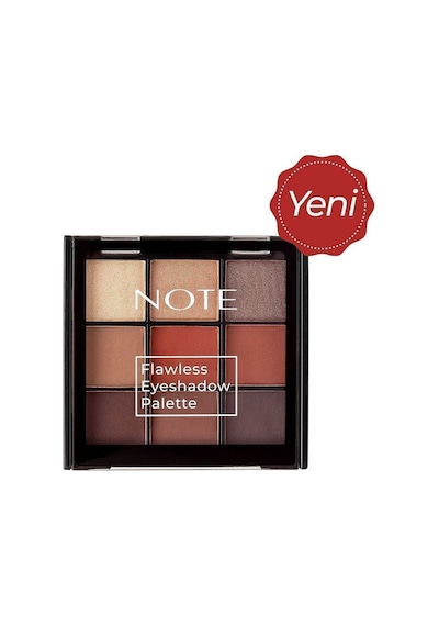 NoteCosmetics Flawless Eyeshadow Mat Ve Işıltılı Toz Göz Far Paleti - 01 Canlı Renkler
