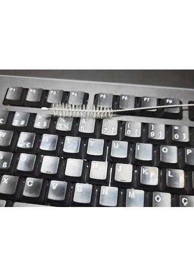 3 Lü Pratik Fırça Esnek Bükülebilir Klye Mouse Arası Temizlik Fırçası