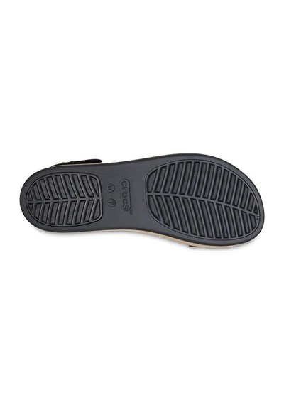 Brooklyn Cork Low Wedge Siyah Kadın Sandalet-9210 Black