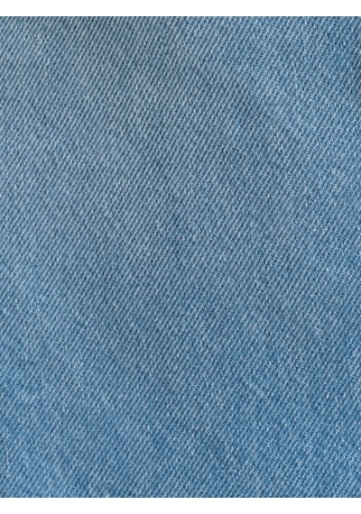 Slouchy Elastic Waist Fit Erkek Pantolon Denim