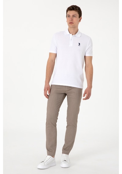 U.s. Polo Assn. Erkek Haki Pantolon Kanvas-chino 50299990-vr027 Haki
