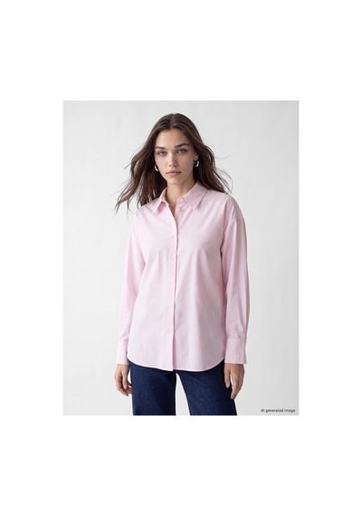 LC Waikiki Alıta Cıty Farkıyla Lcw Modest Pembe Çizgili Oxford Kadın Gömlek Pembe - 931522871 Pembe LC Waikiki Alıta Cıty Farkıyla Lcw Modest Pembe Çizgili Oxford Kadın Gömlek Pembe - 931522871 Pembe