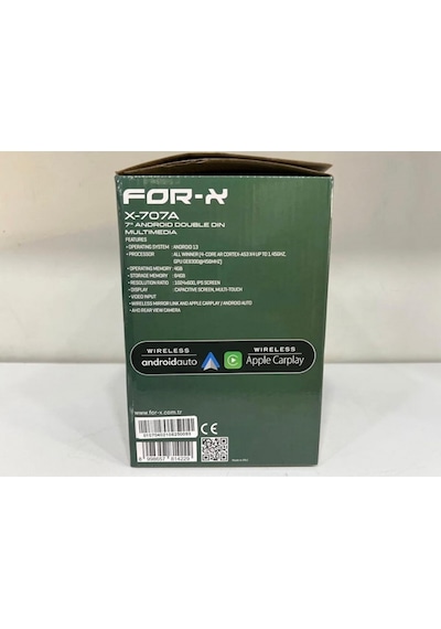 X-707a Uyumlu Android 7 İnç Double Teyp 4/64 Pro 9"