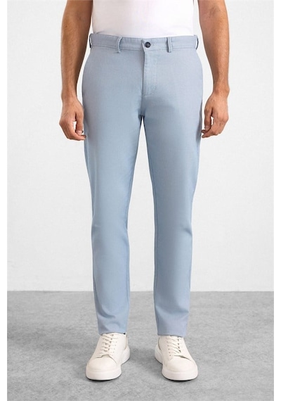 Süvari Buz Mavi Slim Casual Pantolon Pn2020500766-m01