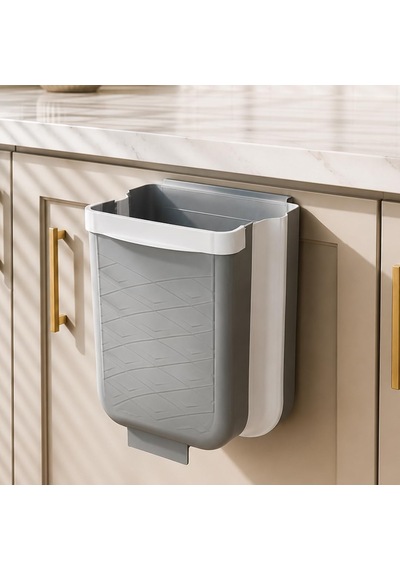 L-00869-2 Asılabilir Dolap İçi Düzenleyici Organizer Katlanabilir Çöp Kovası Diğer