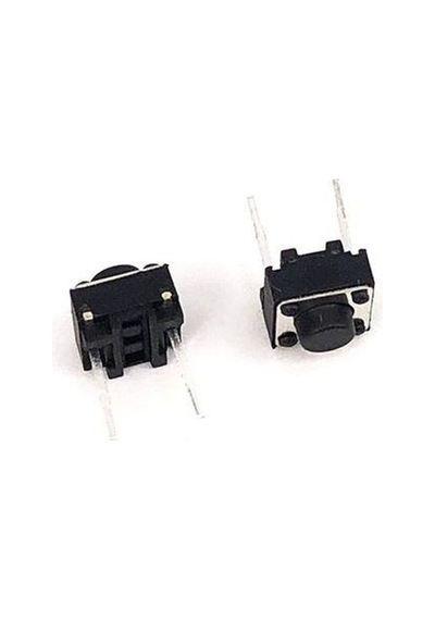5 Adet - Buton 6X6X5 Mm 2 Pin, On Off Anahtar Button Bas-Çek N11.1166