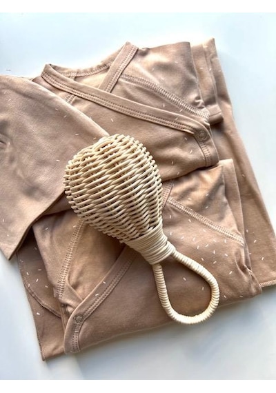 Key Kıds Bronze Kahve Kırçıllı Organik Modal Hastane Çıkışı Seti Newborn Çok Renkli