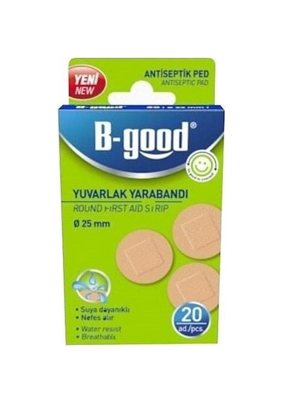 B-good Yara Bandı Yuvarlak 860 6'li Paket