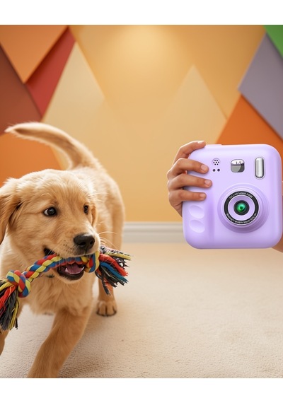 Çocuk Fotoğraf Makinesi Hd Ekran Ve Anında Baskı