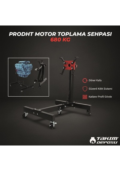 Prodht Motor Toplama Sehpası Katlanır 680 Kg