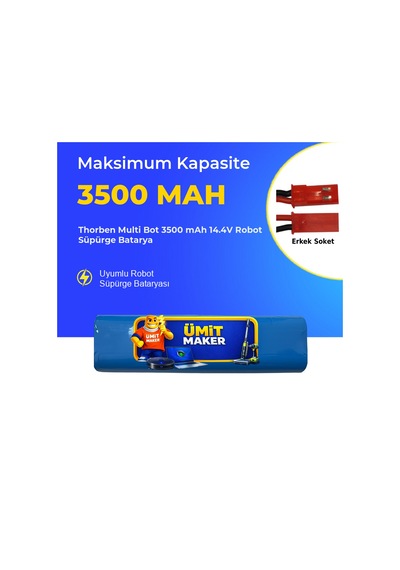 Thorben Multi Bot 3500 Mah 14.4v Robot Süpürge Batarya