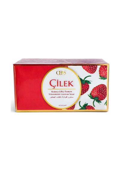 Kabak Lifli Çilek Doğal Sabun Peeling Etkili Kalıp Sabun