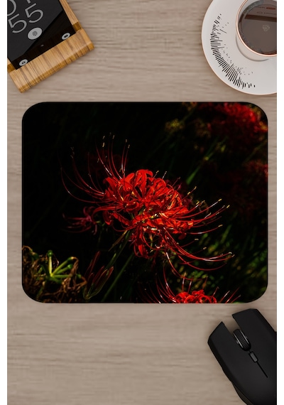 Higanbana Kaymaz Dikişli Kauçuk Oyuncu Mousepad V2 - 22x18 Gaming Mouse Pad Fare Altlığı