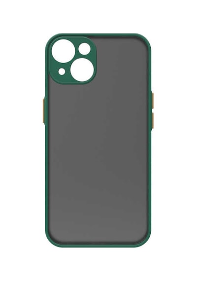 Apple iPhone 14 Uyumlu Klfs Hux Kılıf-koyu Yeşil Koyu Yeşil