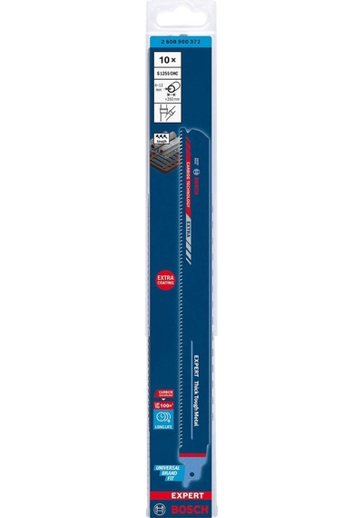 Bosch Expert S 1255 Chm 300 Mm 10'lu Kalın Metal Panter Testere 2608900372