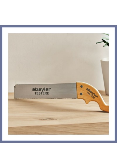 Bezos El Testeresi Ahşap Saplı 28.5 Cm Sap 44 Cm Dlra