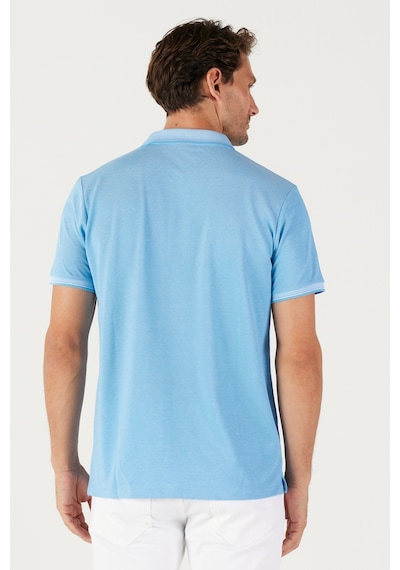 Ac&Co / Altınyıldız Classics 4A4820200047Sabm Düğmeli Polo Yaka Cepsiz Slim Fit Erkek Tişört Saks Mavisi - Beyaz Saks Mavi Ac&Co / Altınyıldız Classics 4A4820200047Sabm Düğmeli Polo Yaka Cepsiz Slim Fit Erkek Tişört Saks Mavisi - Beyaz Saks Mavi