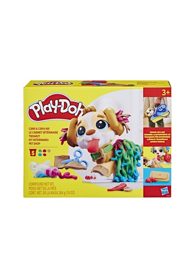 Play-doh Care'n Carry Vet Oyun Hamur Seti Çok Renkli