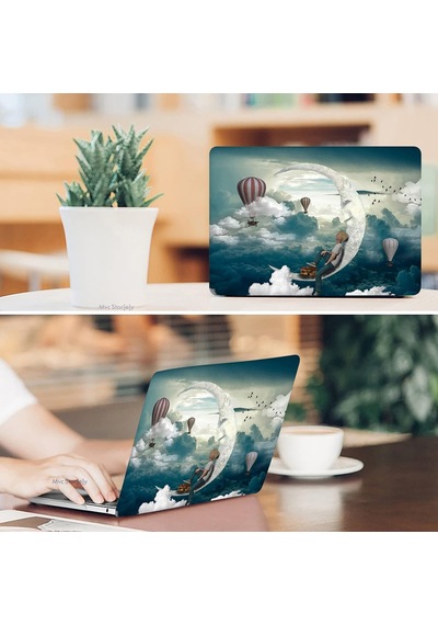 Macbook Pro 15 Baskılı Kılıf A1707 A1990 Uyumlu Sert Kılıf İnce Hafif Koruyucu Kapak R-89 Belirtilmemiş