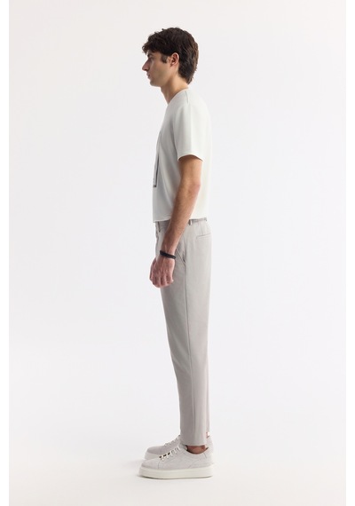 Avva Erkek Gri Yan Cepli Beli Lastikli Bi-stretch Comfort Slim Fit Pantolon A51y3204 Avva Erkek Gri Yan Cepli Beli Lastikli Bi-stretch Comfort Slim Fit Pantolon A51y3204